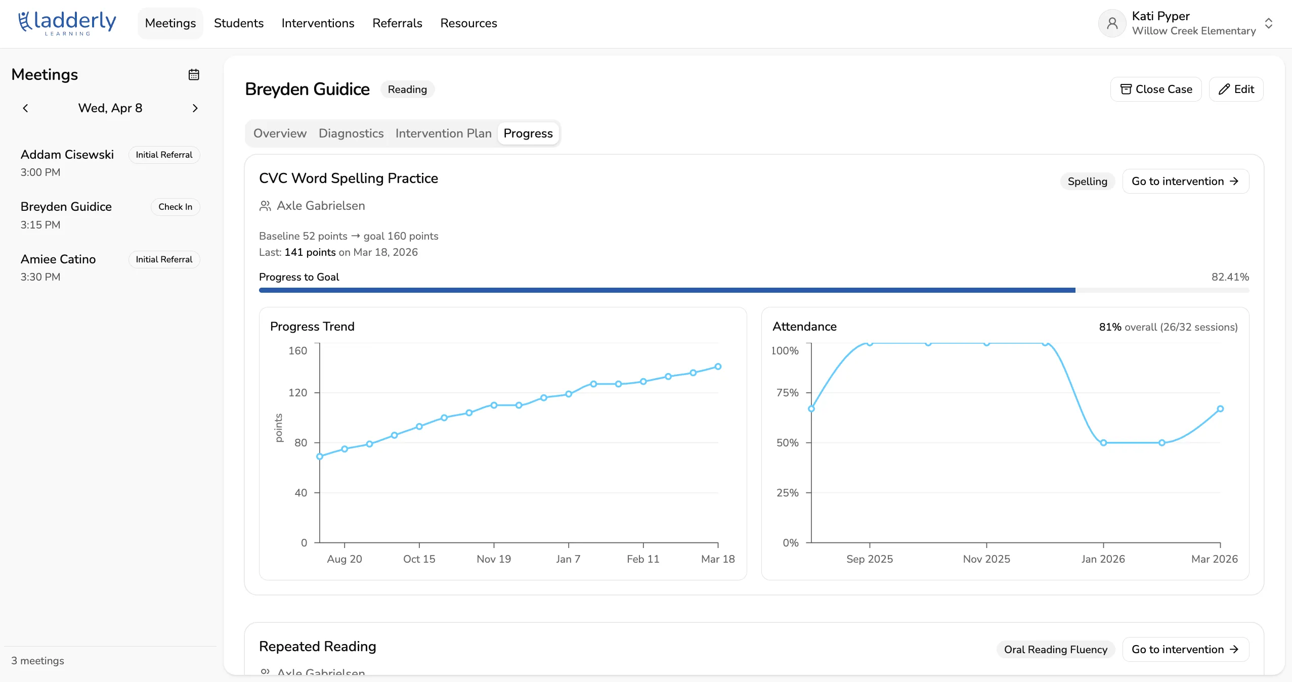 Ladderly app screenshot