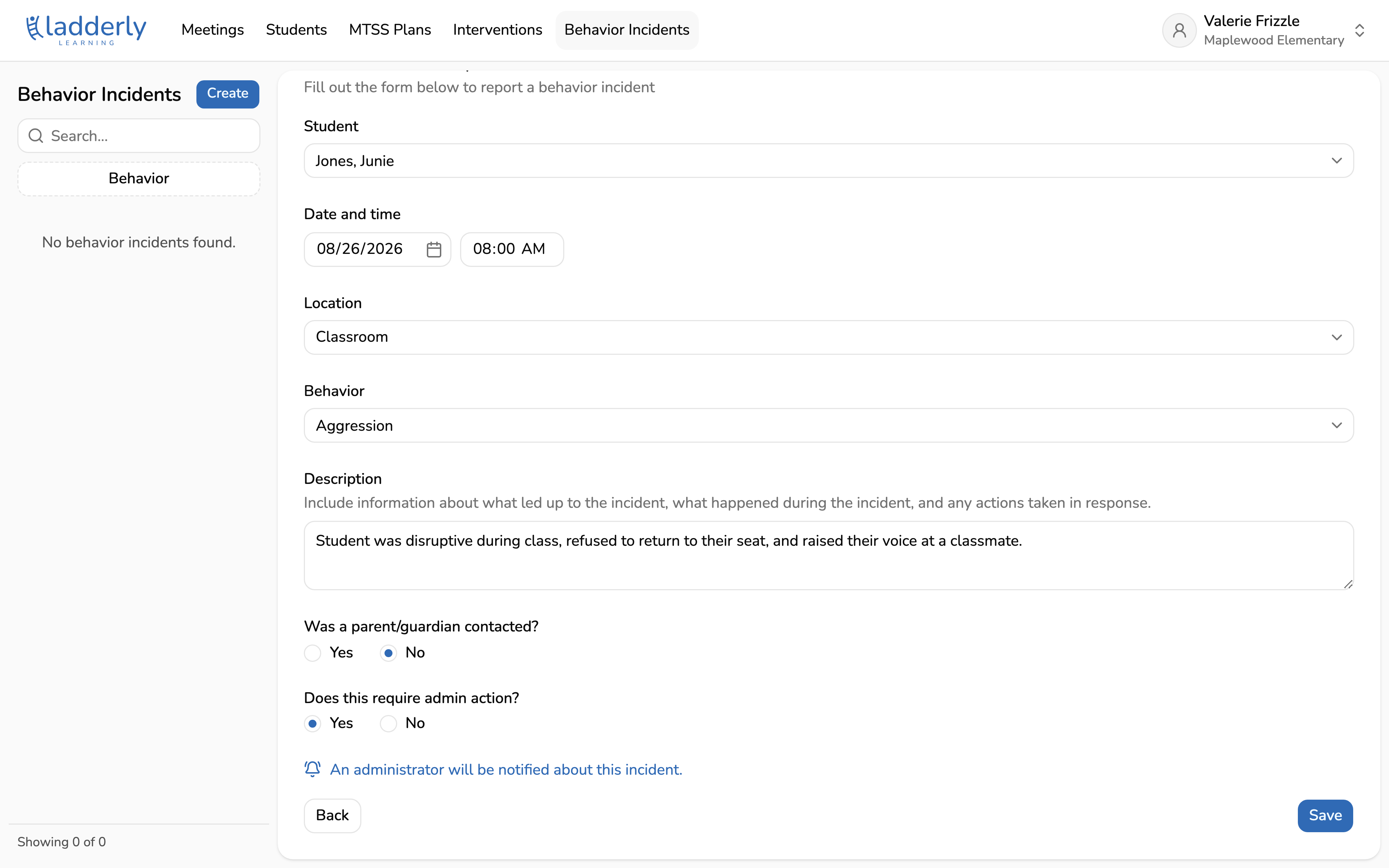 Flag it for admin action